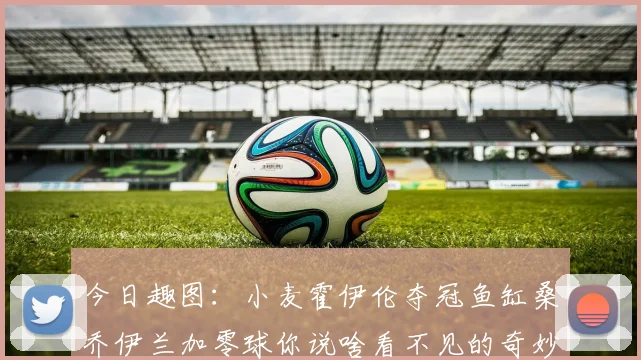 今日趣图：小麦霍伊伦夺冠鱼缸桑乔伊兰加零球你说啥看不见的奇妙瞬间